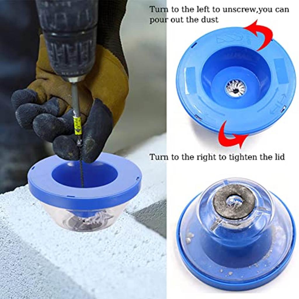 Electric Drill Dust Cover Collector Set Hammer Drilling Accessories Power Tool Dustproof Device