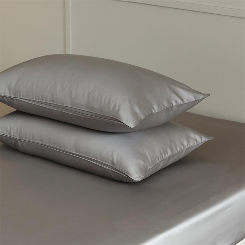 2pcs 100% Natural Mulberry Silk Pillow Case Real Silk Protect Hair Skin Pillowcase Any Size Customized Bedding Pillow Case Cover