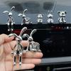 Long Eared Rabbit Rabbit Decorative Ornaments Cartoon Car Interior Decoration  Home Decoration