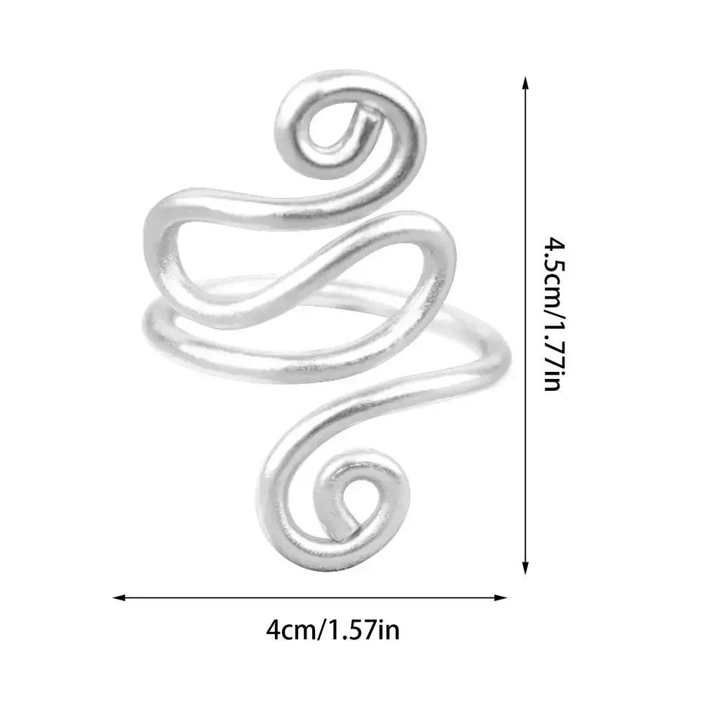 Adjustable Knitting Crochet Loop Ring Knittied Yarn Guide Hook Finger Faster Holder Thimble Crocheters Thread Ring Sewing Tools