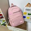 Junior High School Students' Schoolbags, Girls' Spine-Protecting and Weight-Reducing Backpacks for Middle School and High School Students,