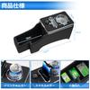 Auto Spec Suzuki Spacia Spacia Custom Console Box Compatible with MK54S and Console Spacia Gear Center Console Cup Fast Charging USB Drink Smartphone