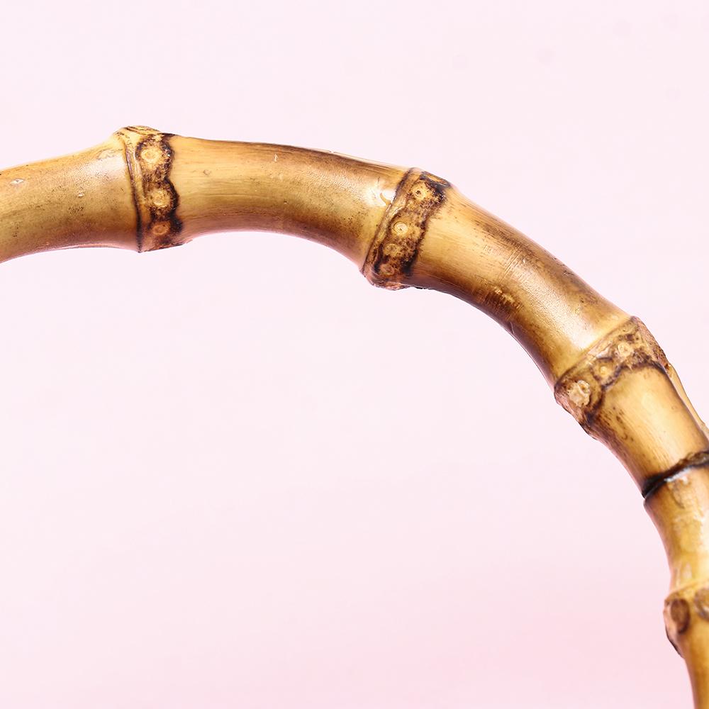 Classic Nature Wooden Bag Handle O/D Shaped Purse Bags Tote Handles Handbag Replacement Bags Straps DIY Bags Accessories