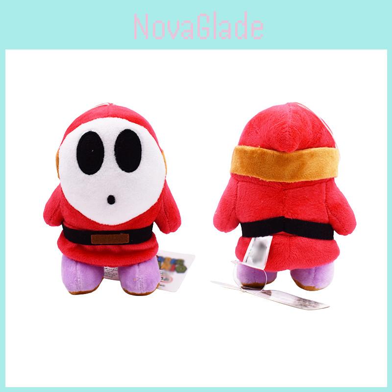 Super Soft Shy Guy Plush Doll Figure From Super Mario Bros 15cm