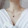No Fading Pixiu Necklace Women'S Personality High-End Ruby Pendant Direct Sales Temperament Model