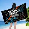Science Fiction Comedy Back To The Future Big Microfiber Beach Towels Quick Dry Towel Beach Towels Pool Towel For Travel Yoga