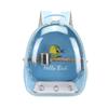 Portable Bird Cage with Prech Feeder and Tray, Acrylic Pet Backpack Bag, Parakeet, Cockatiel, Parrot, Bunny, Travel Backpack