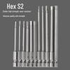 S2 Hexagon Magnetic Impact Driver Bit Set for Electric Screwdrivers