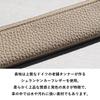 Tabarat [Limited Stock, Discontinued] Men's Genuine Leather Pencil Case, Made In Japan, Simple Slim Leather Pencil Case (Large - Taupe)