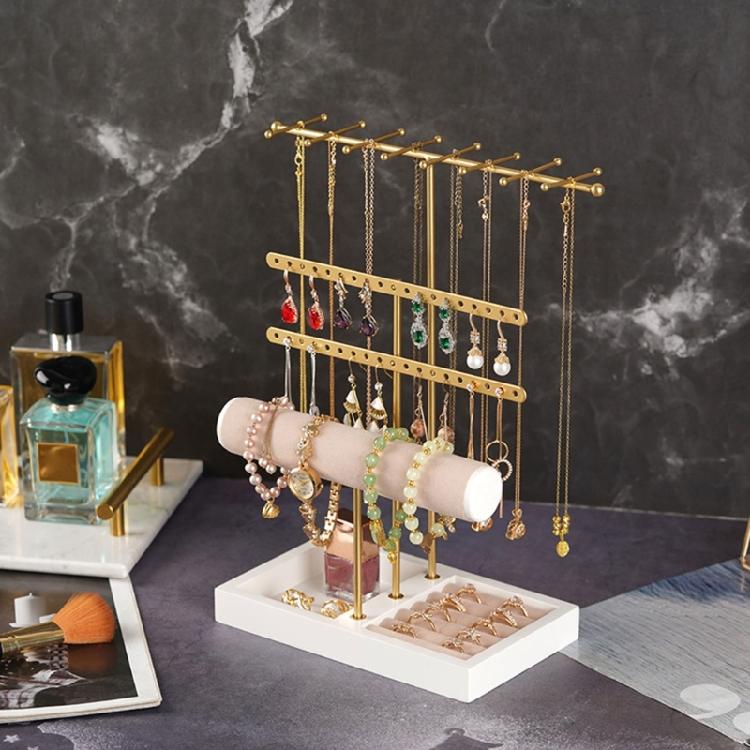 Desktop Jewelry Organizer Jewelry Storage Rack Perfect for Rings Earrings