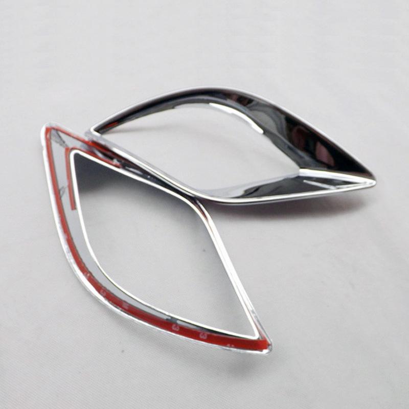 Chrome Rear Tail Fog Light Lamp Covers Trim for Mazda CX-5 CX5 2012 2013 2014 2015 2016 Car Styling Accessories 2 Pcs