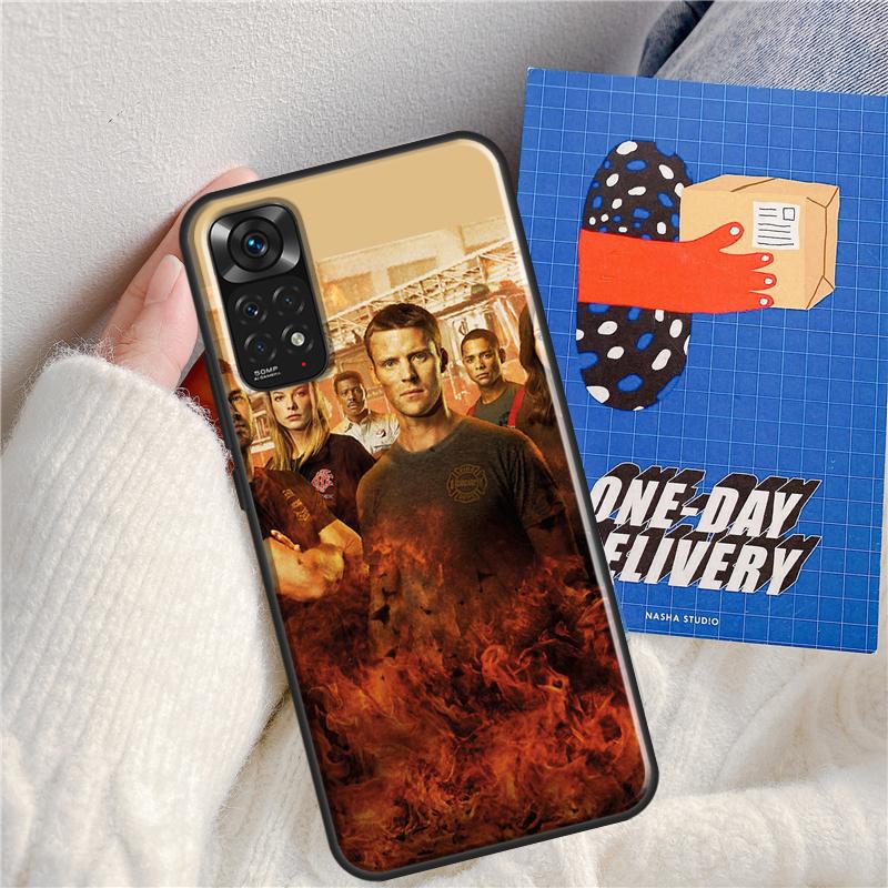 Chicago Fire TV Show Case For Xiaomi Redmi Note 8 9 10 11 12 Pro 8T 9S 10S 11S 12S Redmi 10C 12C 9C 10A Coque
