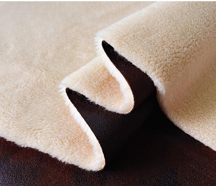 Suede Velvet Composite Lamb Wool Fabric Winter Thickening Warm for Diy Sewing Clothing  Wholesale Cloth