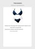 Zeriluna Rhinestone Lace Push-Up Lingerie Set: Enhancing Bust and Silhouette.