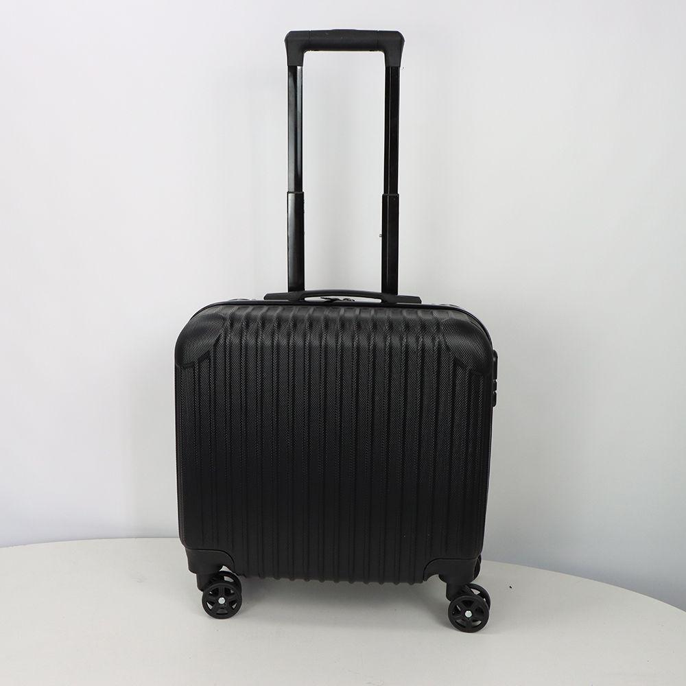 Lightweight 18" Mini Trolley Suitcase with Universal Wheels & Combination Lock