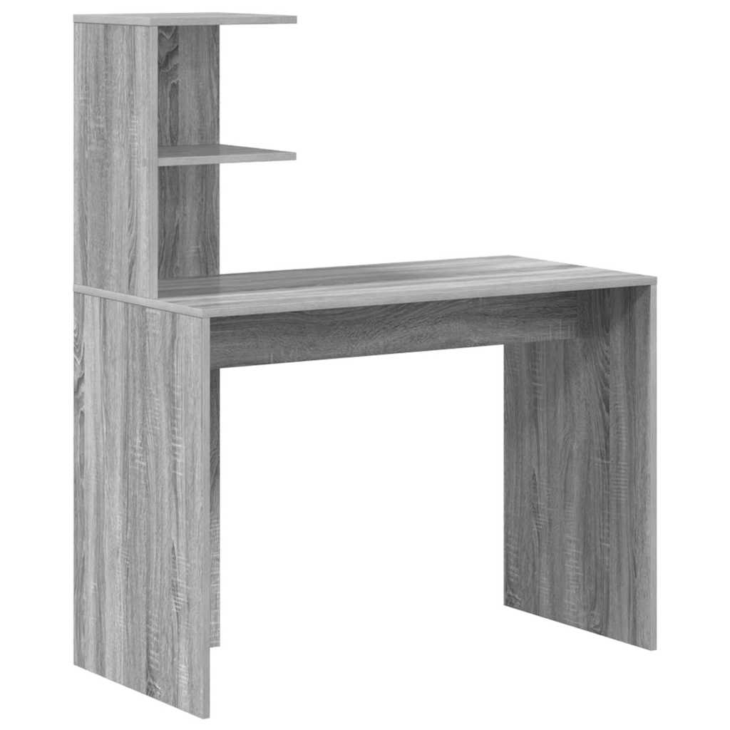 Desk Set (2 pcs) Grey Sonoma