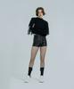 DOLIGRAM Cape Warmer Knit Shawl Black