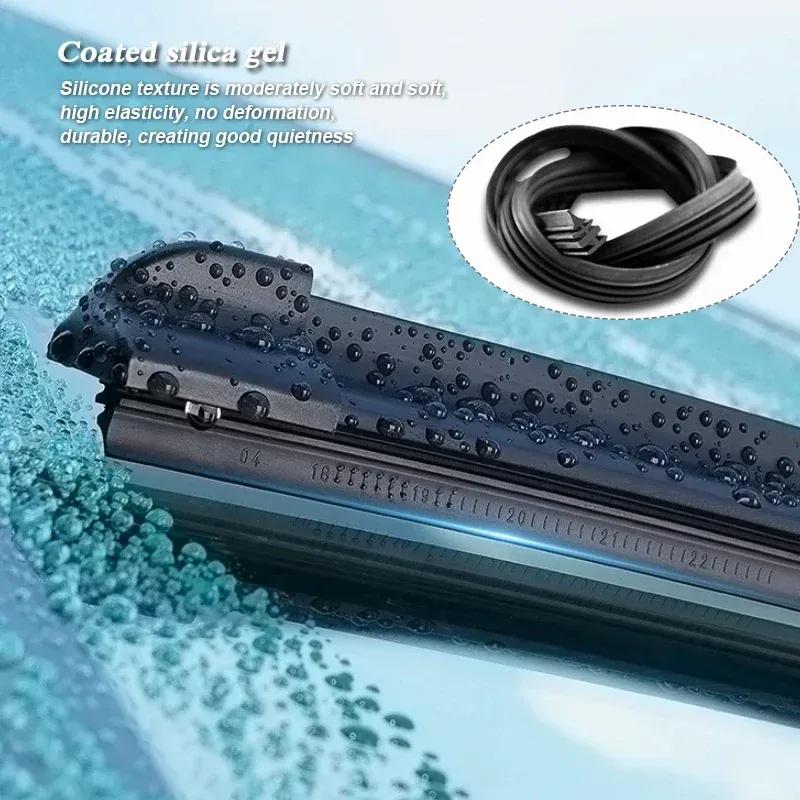 2PCS Car Blade Front Windshield Rubber With Water Spray Wiper For RANGE ROVER SPORT L461 2023-2026