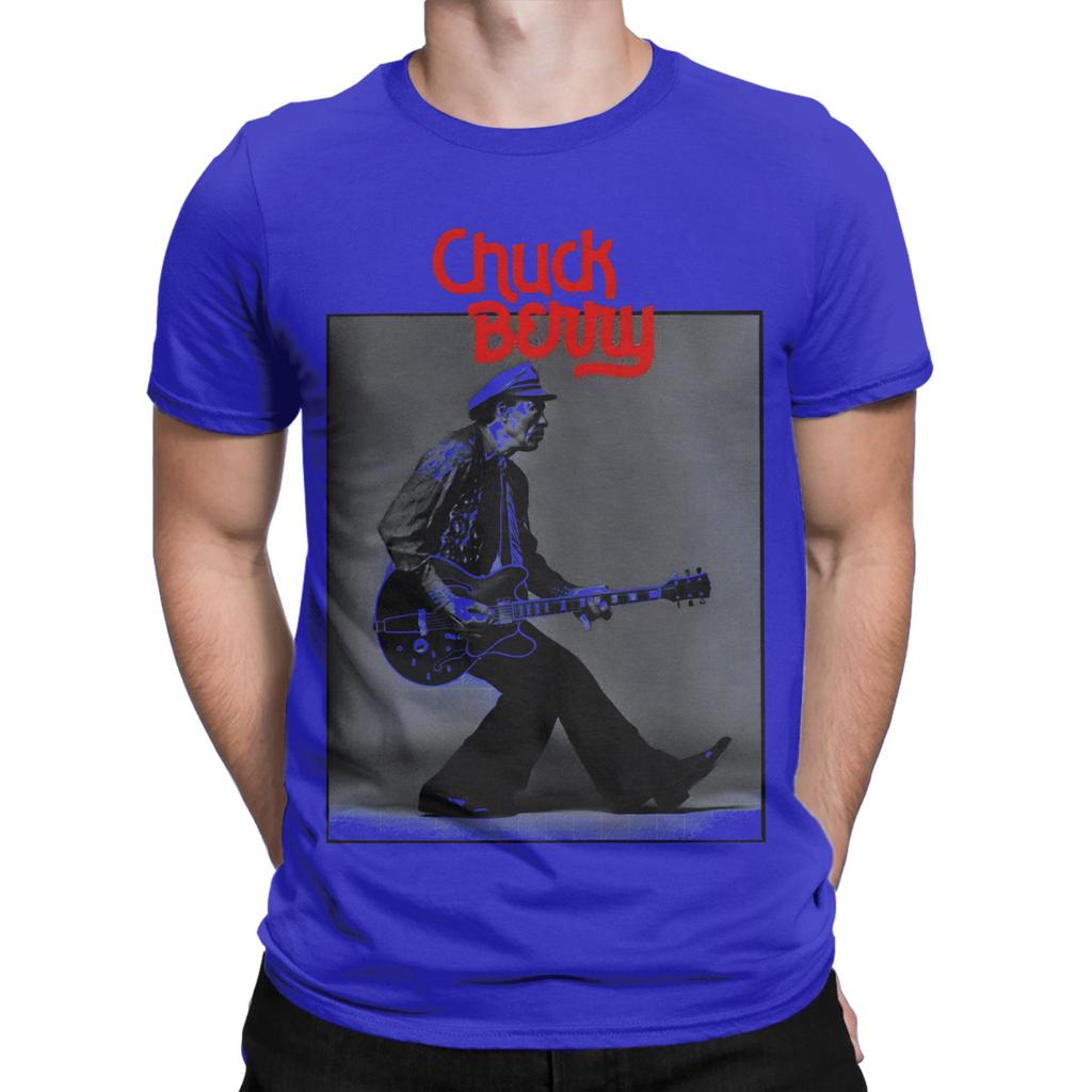 Little Queenie Chuck Berry Funny Graphic 100 Cotton Tshirt Chuck Berry Tees Tops For Unisex