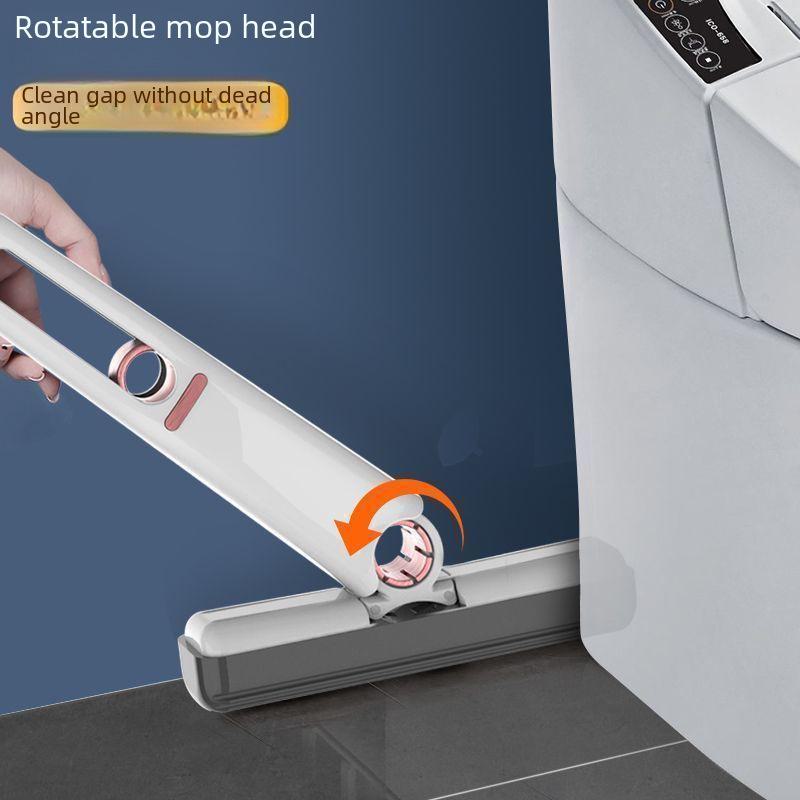 Mop portabil de mână pentru birou - Curățător de burete fără mâini pentru bucătărie, mașină și suprafețe de uz casnic