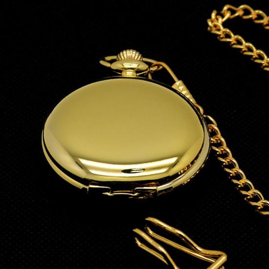 Pocket Watch Unisex Retro Alloy Smooth Vintage Pocket Watch for Daily Life