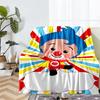 Plim Plim Theme Printed Blanket - Perfect for Couch, Bed, Travel & Outdoor Use | Machine Washable, Cozy & Durable.