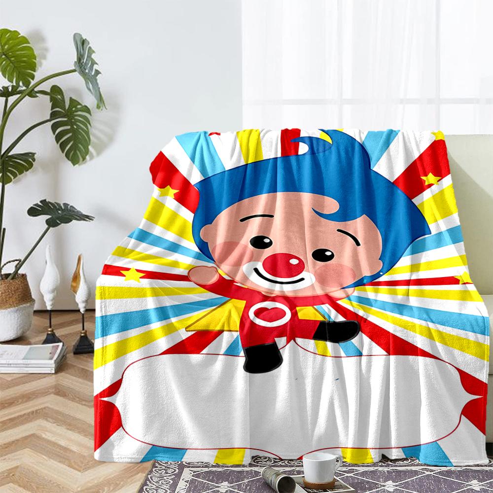 Plim Plim Theme Printed Blanket - Perfect for Couch, Bed, Travel & Outdoor Use | Machine Washable, Cozy & Durable.