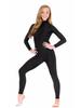 Nylon Long Sleeve Bodysuit for Gymnastics, Yoga, and Dance