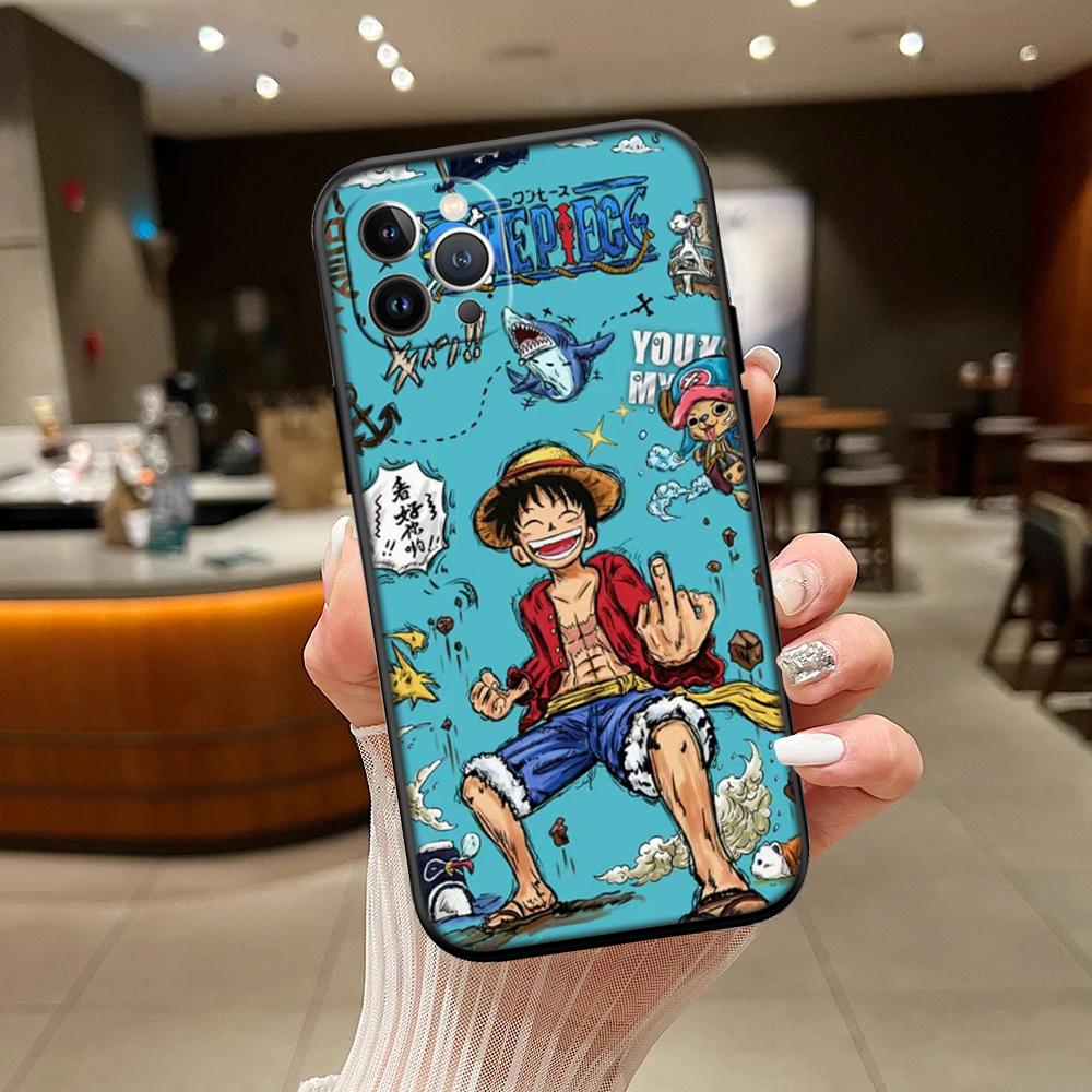 One Piece ACE Luffy Sabo New High-End Shell Phone Case for Redmi Note 13 14 Pro+ Plus A3 A3X 13X 13C 13R 14S 14C 14R