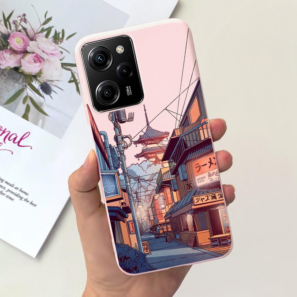 For Xiaomi Poco X5 Pro 5G Case Shockproof Silicone Fashion Pattern Soft Slim Back Cover For Xiaomi Poco X5 X 5 PocoX5 X5Pro Capa