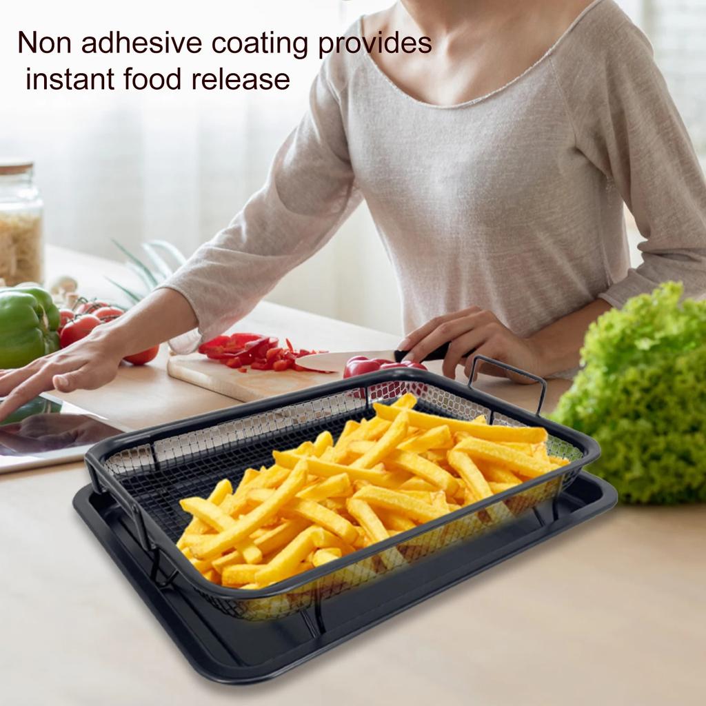 Backblech Öl Braten Backform Antihaft-Chips Korb Backform Grill Mesh Küchenhelfer