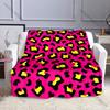 17 Styles Colorful Leopard Print Blanket for Bed Bedroom Sofa Picnic, Blanket for Cover Outdoor Leisure Nap, All Seasons Gifts