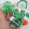 StPatricks Shamrock Hair Claw Clip Funny Claw Clip Hair Banana Barrettes NonSlip Girl Hair Clip PonytailClamp for Women