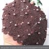 Non-slip Wide Hair Bands Hollow Hair Hoop Fashion Pearl Headband  for Women