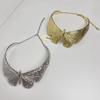 Exaggerated Metal Thick Chain Stitching Necklace Women's High Hip Hop Style Choker Fashion Trend Jewelry Accessories