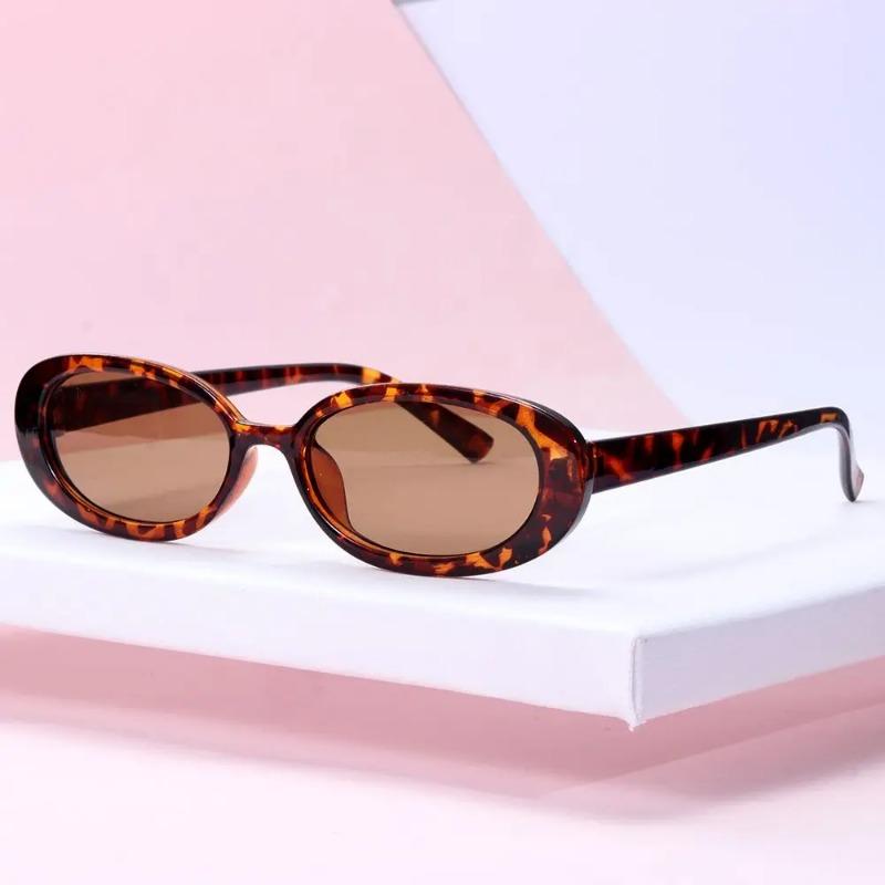 Small Oval Frame Sun Glasses Retro Summer Sunglasses for Women  Fashion Shades Polarized Eyewear UV400 Sun Glasses