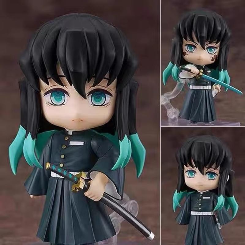2217 Kanroji Mitsuri 2218 Tokitou Muichirou Bewegliche Figuren Set Niedliche Anime Sammlerpuppen Überraschungsgeschenk