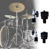 Pedal Clutch Jazz Drum Clutch Cymbal Stand Post Jazz Drum Parts Accessory Metal Silver Color Standard for Drum Cymbal