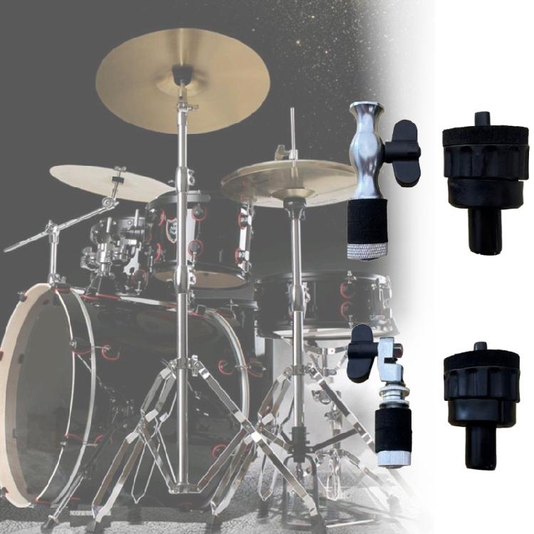 Pedal Clutch Jazz Drum Clutch Cymbal Stand Post Jazz Drum Parts Accessory Metal Silver Color Standard for Drum Cymbal