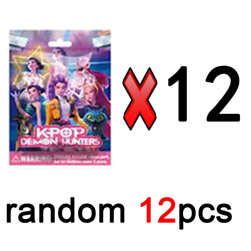 Anime Kpop Demon Hunters  blind box Figure Model Toy Cartoon Gaming Desk Decoration Collection for Kids Mystery Box Model Gift