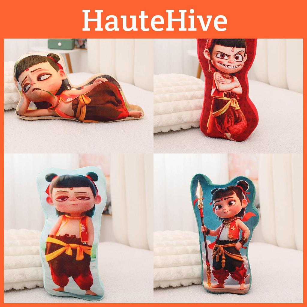 Ne Zha Animation Cartoon Toy Simulation Funny Stuffed Plush Character Model Gift