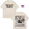 Benson Boone American Heart Tour 2025 Shirt, American Music Tour Fan T Shirt Unisex T-Shirt