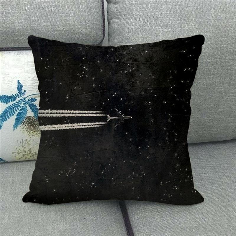 Fierce Wolf Wildlife Oil Painting Digital Printing Short Plush Pillow Covers For Car Sofa Office Cushion Cover Home Goods