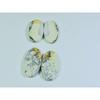 26-27MM Natural Malingano Jasper Matched Pair Fancy Loose Gemstone 2Pair Lot A-624