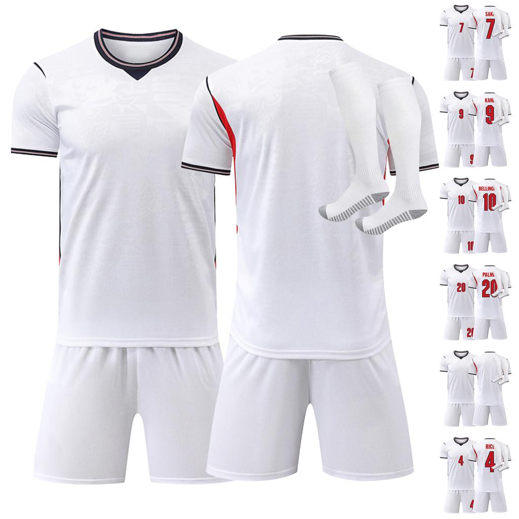 2526 Away Jerseys Sports Team Uniform Set Football Training Suit Set