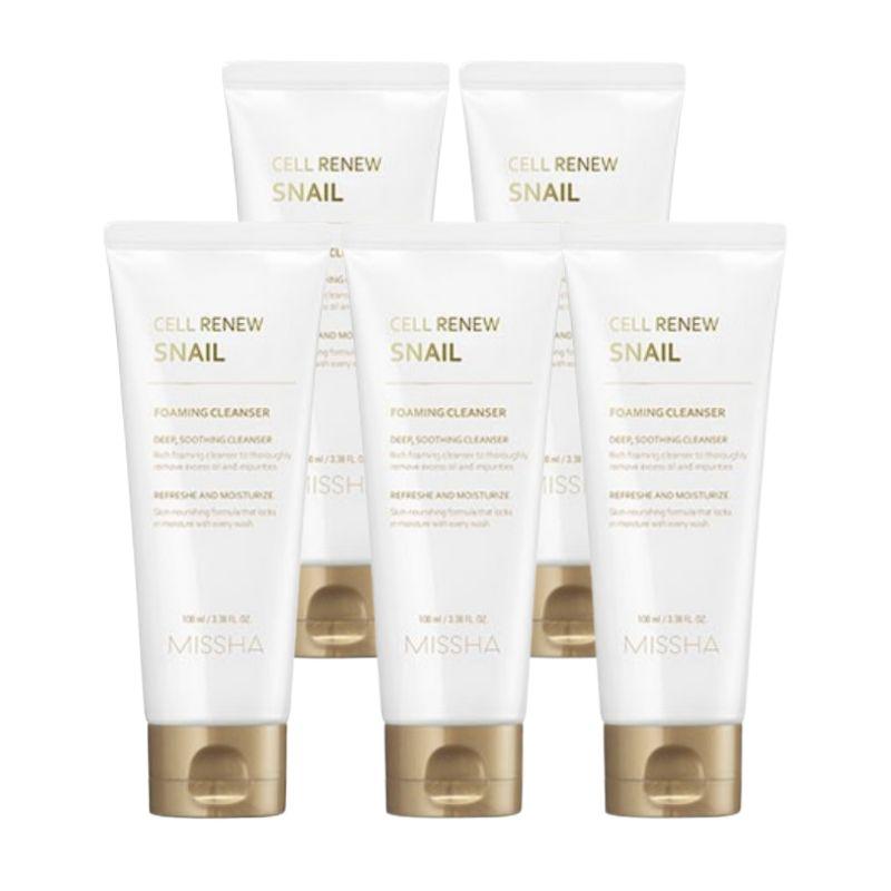 MISSHA Cell Renew Snail Foaming Cleanser 100ml