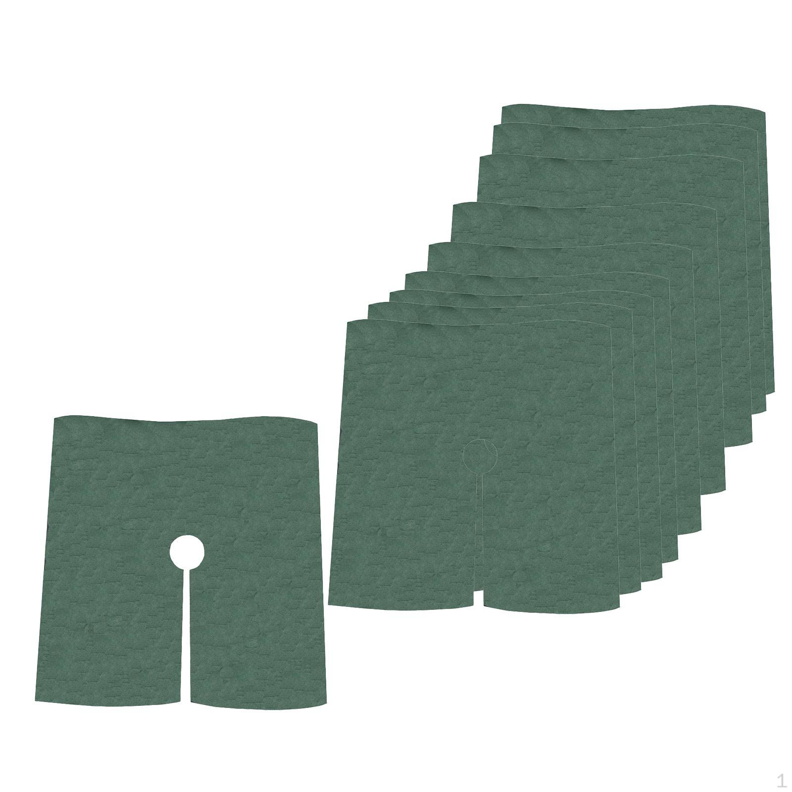 

10 штук Мульча для деревьев Защитный ландшафтный мат с отверстием для ухода и покрытия Side length 32cm