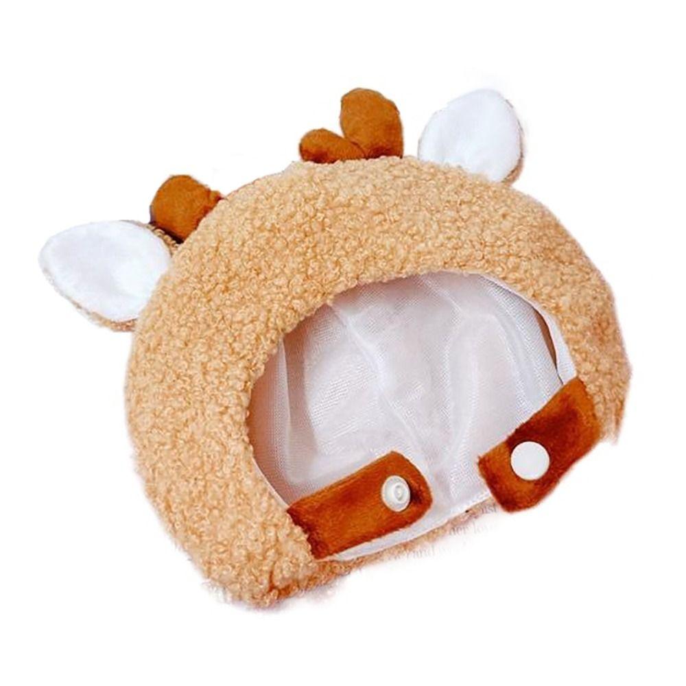 Cute Doll Hat Rabbit Ears Doll Hat Cat Ears Bread Clothes Doll Clothes Set Endless Cream Series Outfit Acssories 10cm Doll