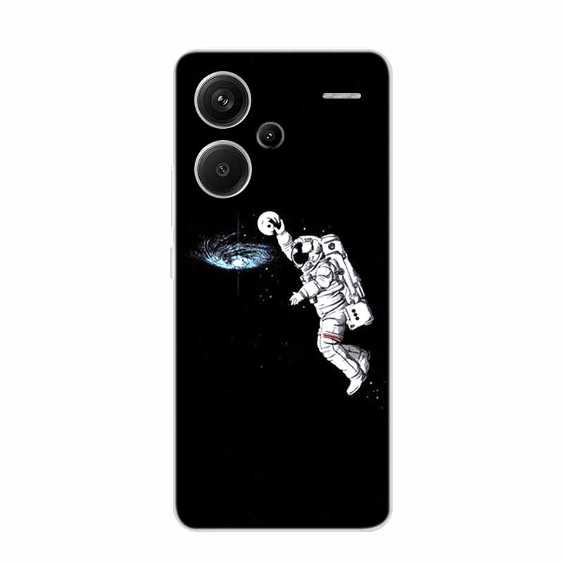 For Xiaomi Redmi Note 13 Pro+ Case Note13 Pro Plus Clear Silicone Soft TPU Coque For Redmi Note 13 Pro Plus 5G Back Cover Case