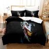2D Print Joker Bedding Set Boys Girls Twin Queen King Size Duvet Cover Pillowcase Bed Boys Adult Home Textileextile